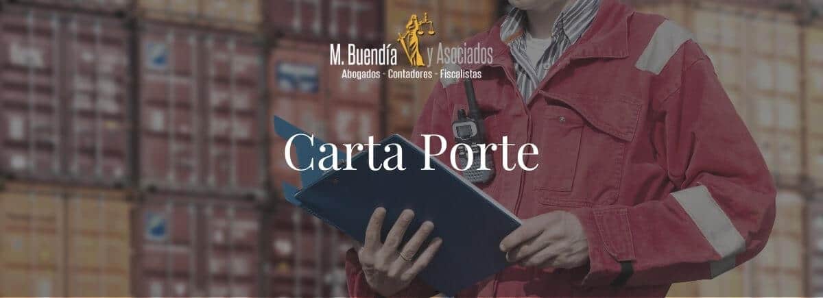 Carta Porte - Encabezado del Artículo